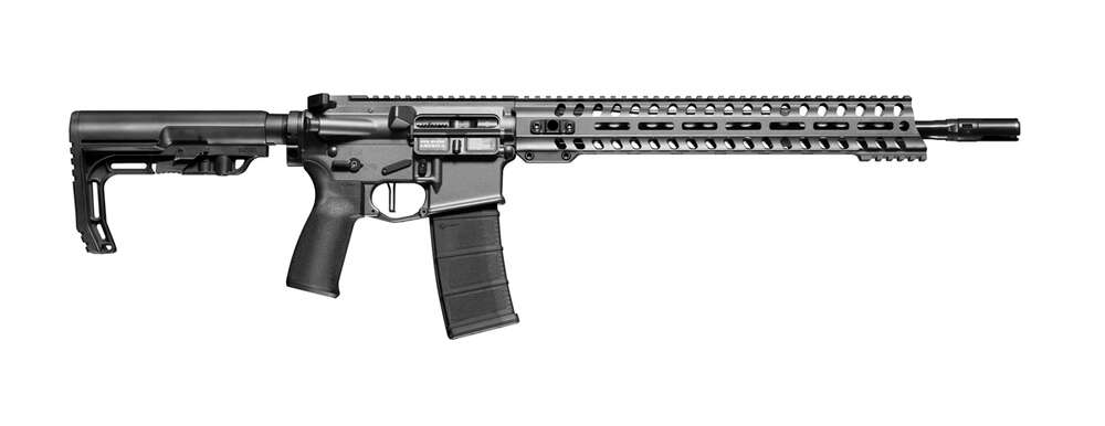 Rifles Long Guns Patriot Ordnance Factory 10+1 223Rem|5.56NATO POF 01649 MINUTEMAN DI CA     16 14M RAIL 556 TUNG